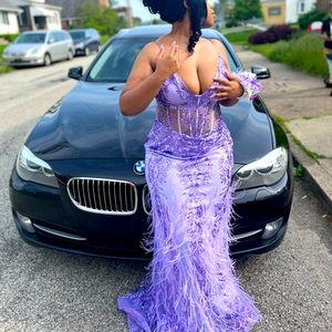 BEAUTIFUL LILAC DRESS